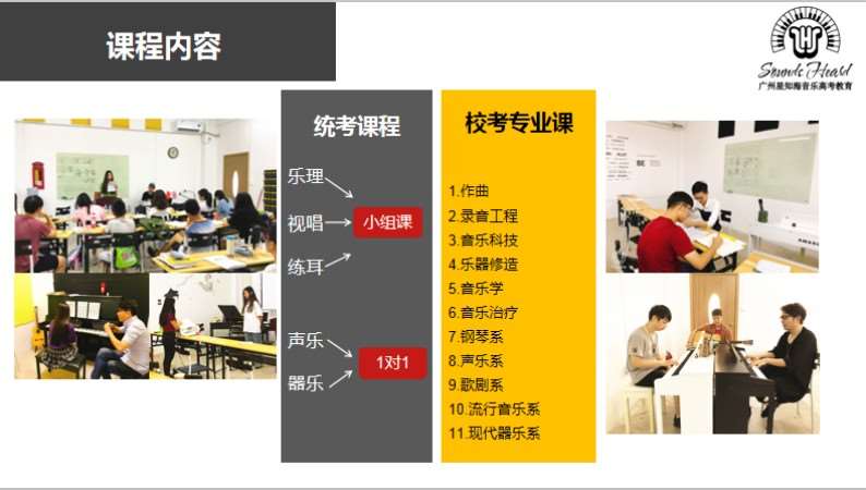 音乐学院艺考单考课程